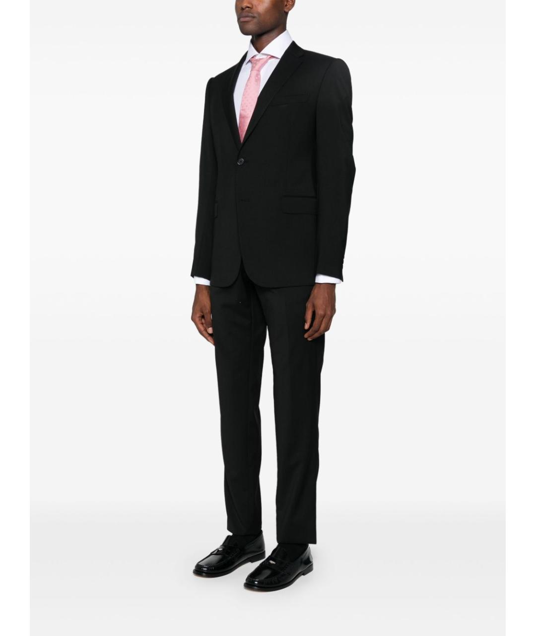 EMPORIO ARMANI Черный классический костюм, фото 4