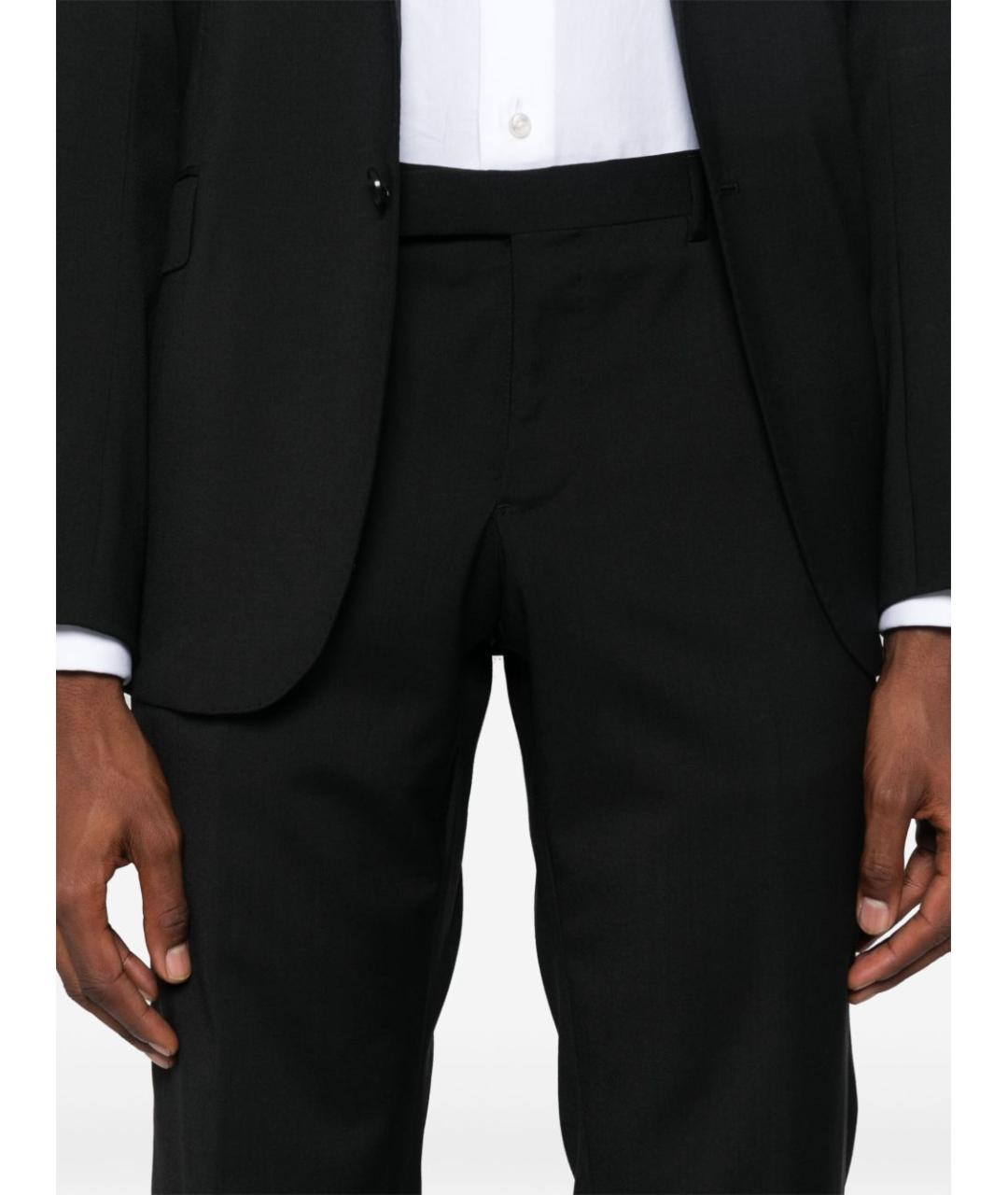 EMPORIO ARMANI Черный классический костюм, фото 5