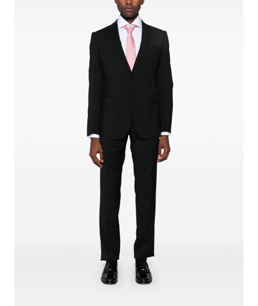 EMPORIO ARMANI Черный классический костюм, фото 3