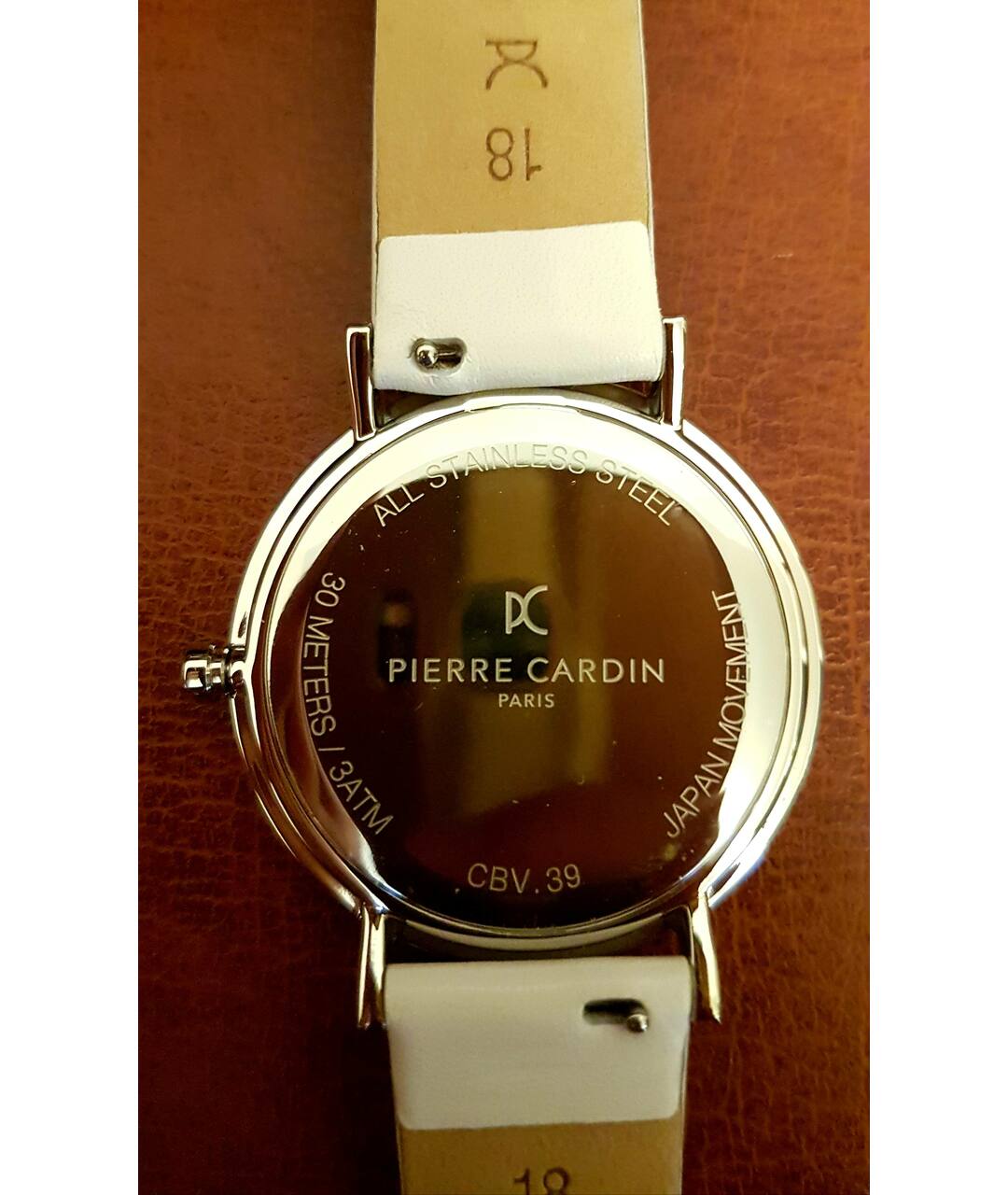 PIERRE CARDIN Белые стальные часы, фото 4