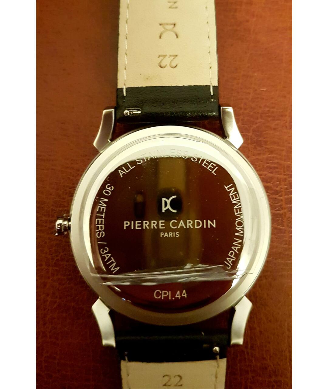 PIERRE CARDIN Черные стальные часы, фото 4