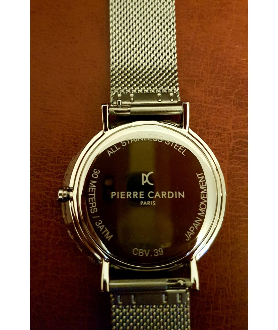 PIERRE CARDIN Серебряные стальные часы, фото 4