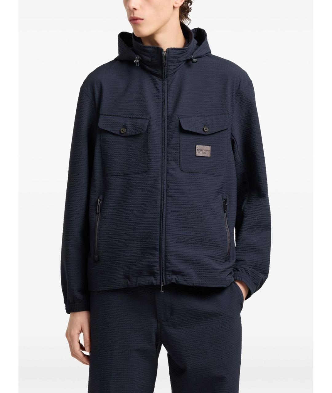 EMPORIO ARMANI Синяя куртка, фото 2