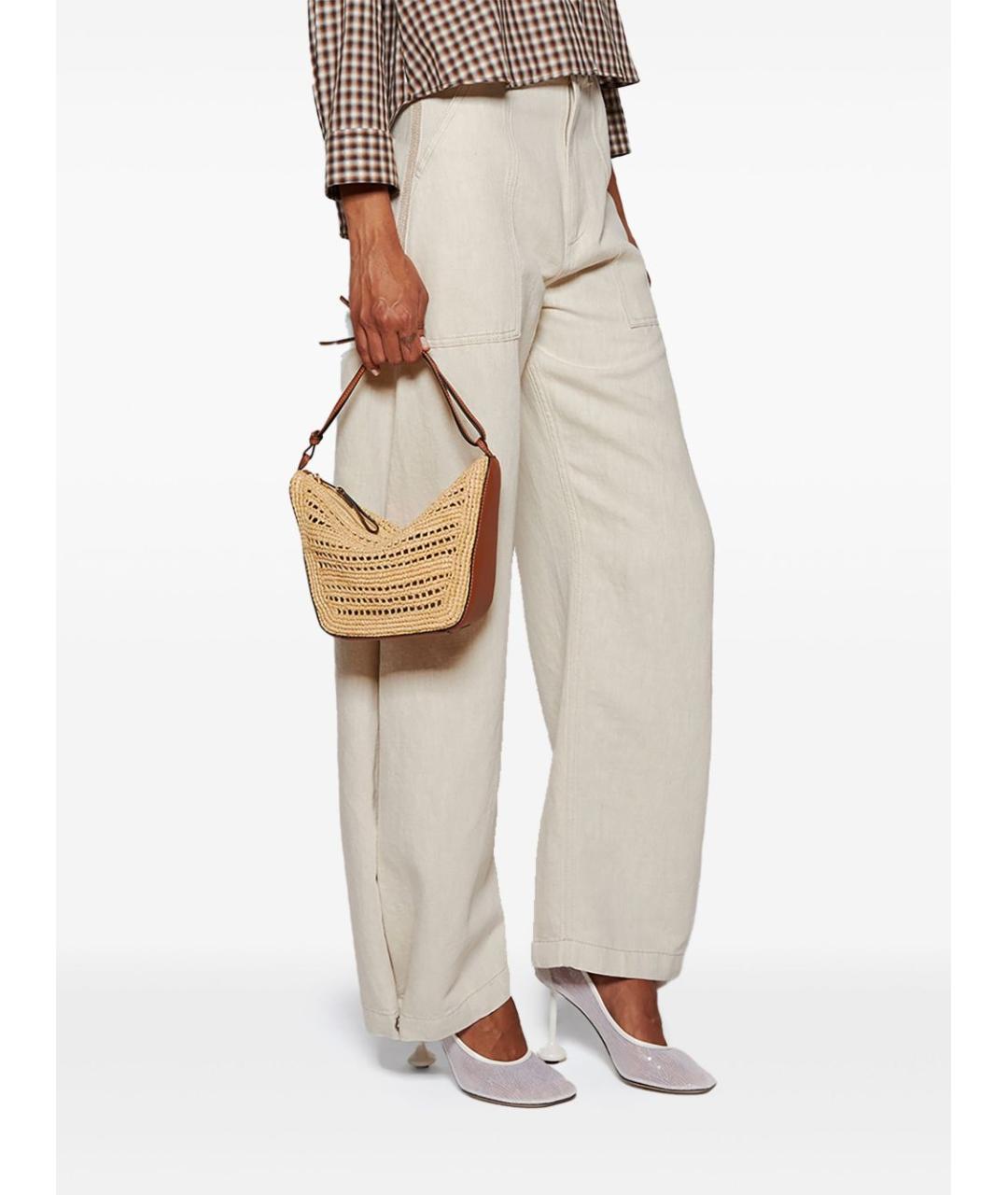 LOEWE Бежевая сумка тоут, фото 2