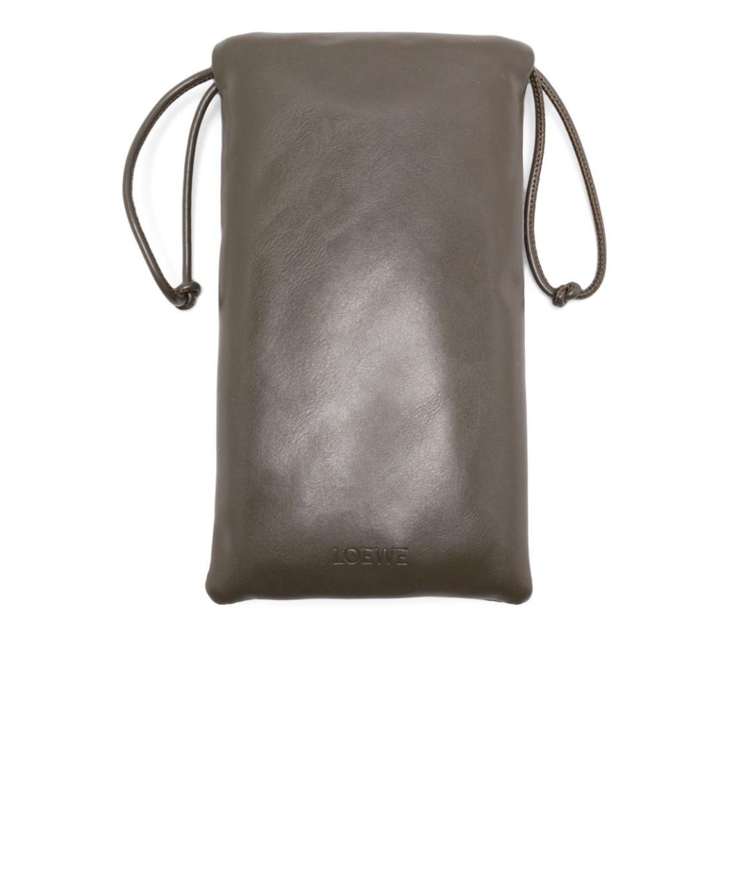 LOEWE Золотые металлические солнцезащитные очки, фото 4