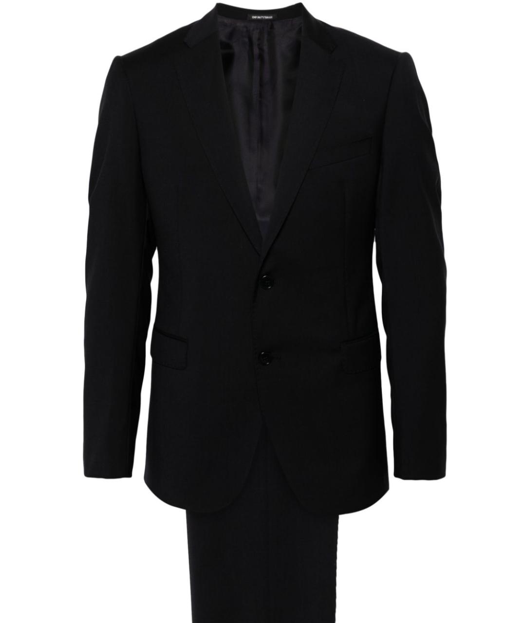 EMPORIO ARMANI Серый классический костюм, фото 1
