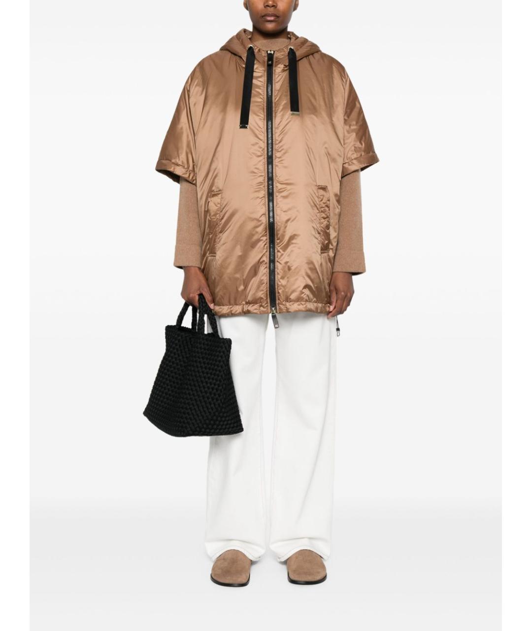 MAX MARA Коричневая куртка, фото 2