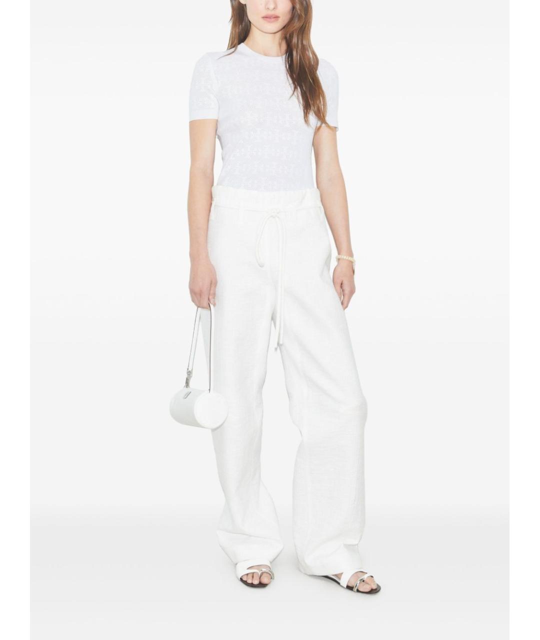 TORY BURCH Белая футболка, фото 4