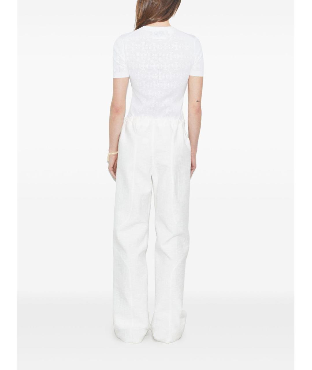 TORY BURCH Белая футболка, фото 3