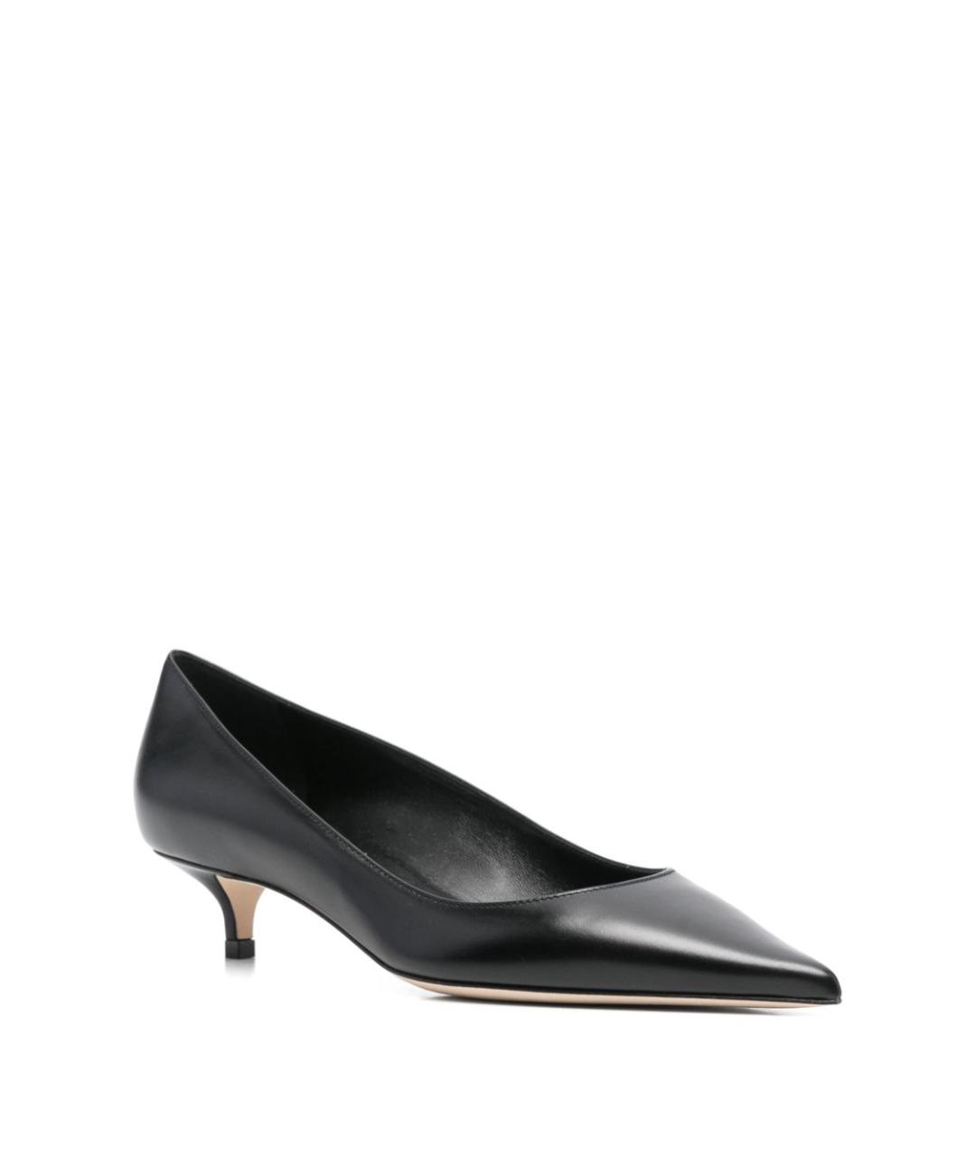 JIMMY CHOO Черные кожаные туфли, фото 2