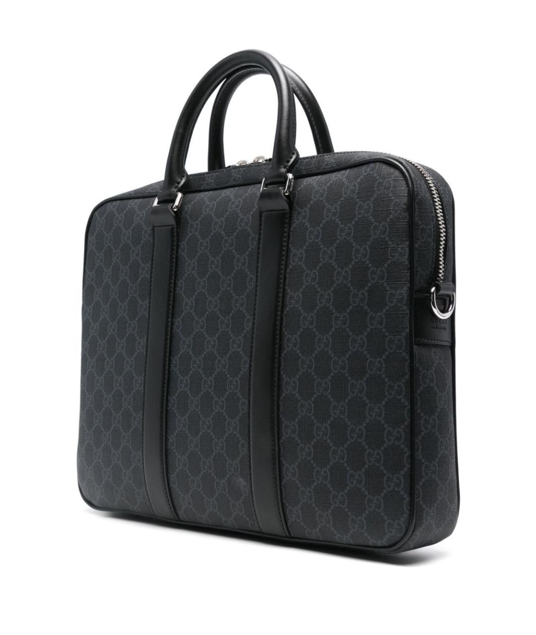 GUCCI Черный портфель, фото 2