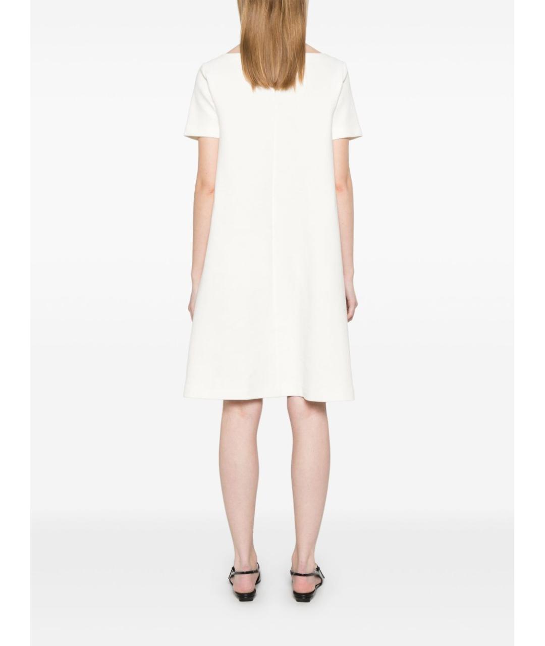 EMPORIO ARMANI Белое хлопковое платье, фото 2