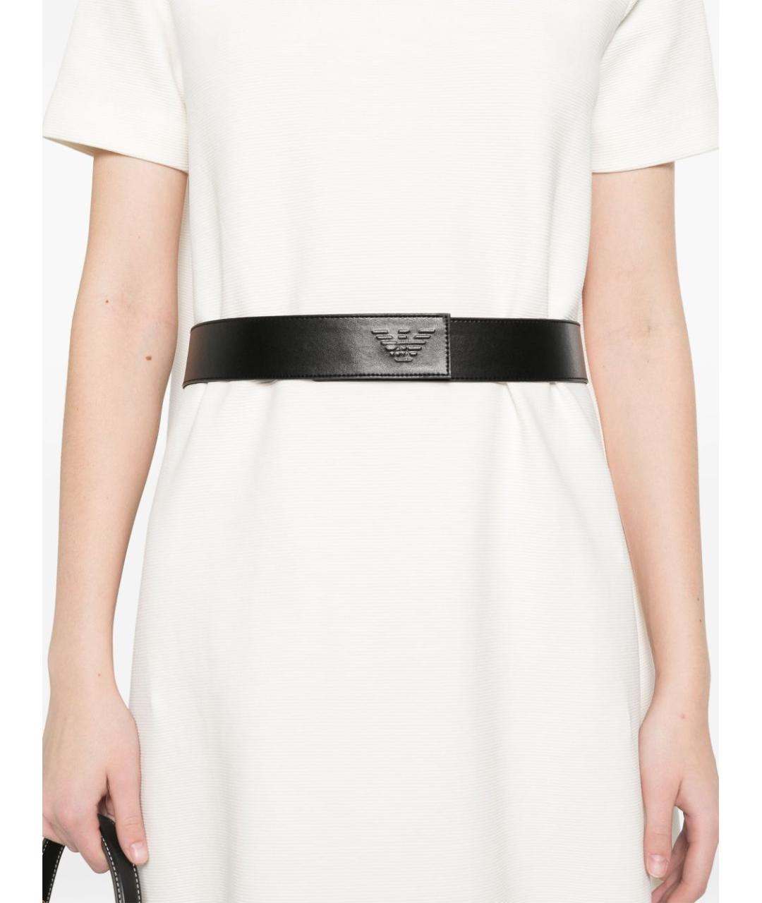EMPORIO ARMANI Белое хлопковое платье, фото 3