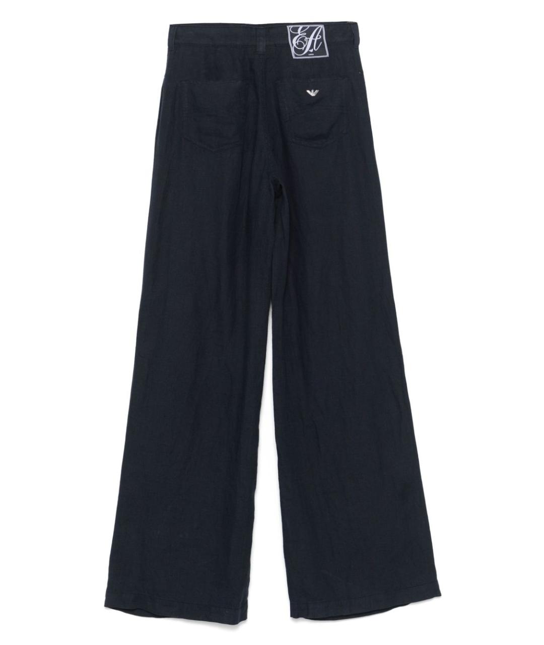 EMPORIO ARMANI Синие прямые джинсы, фото 2