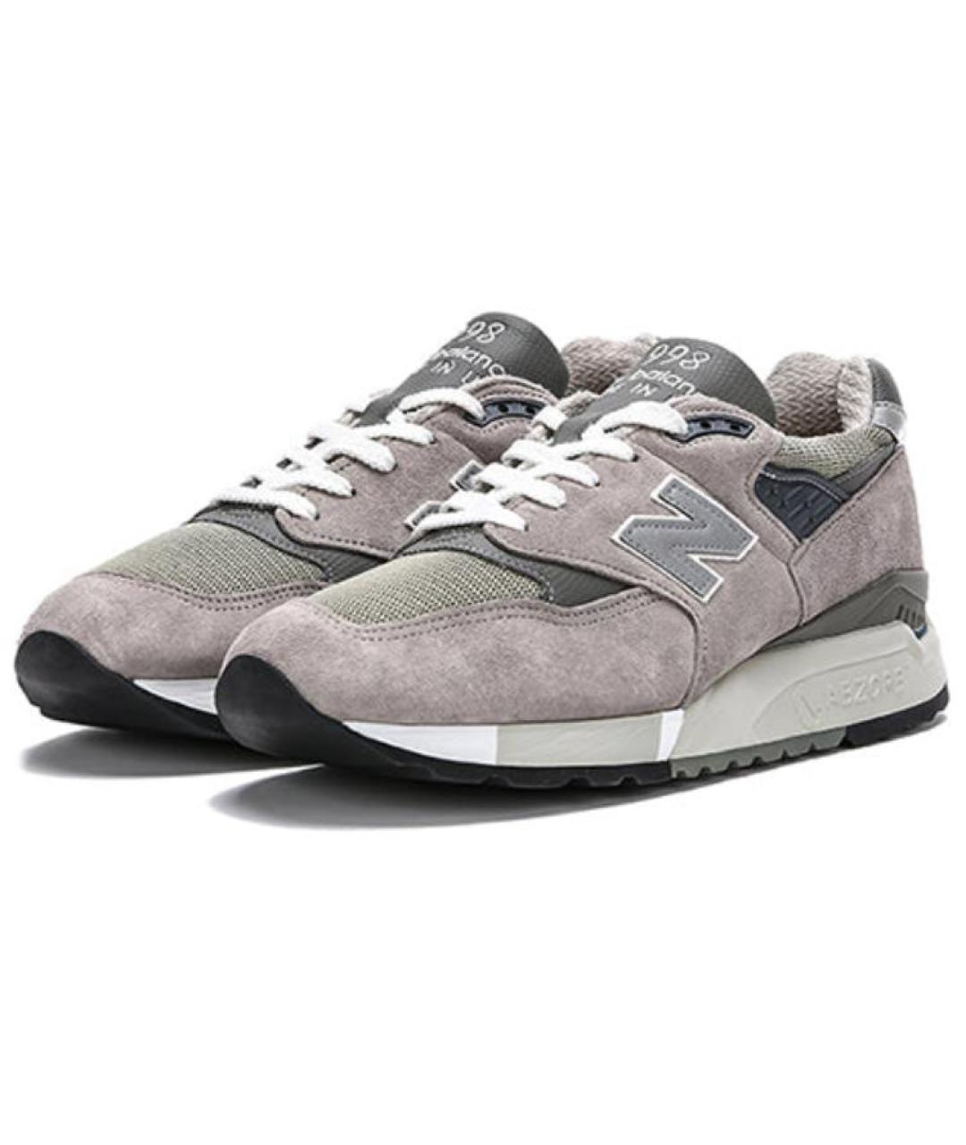 NEW BALANCE Серые кроссовки, фото 2