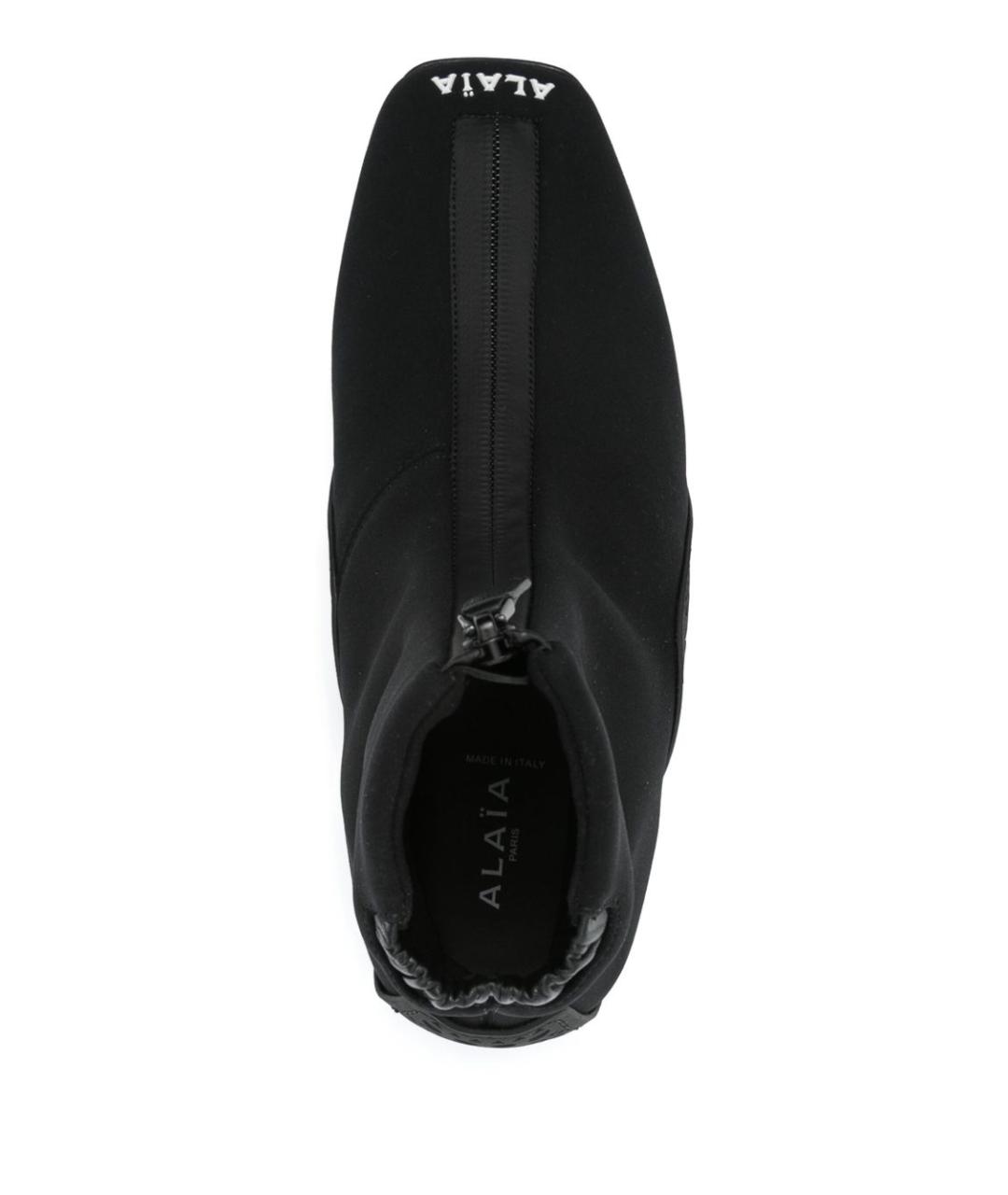 ALAIA Черные неопреновые кроссовки, фото 4