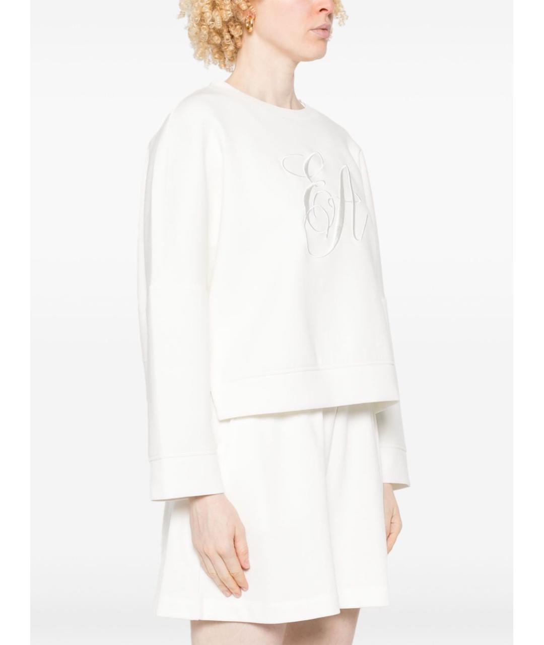 EMPORIO ARMANI Белый джемпер / свитер, фото 2