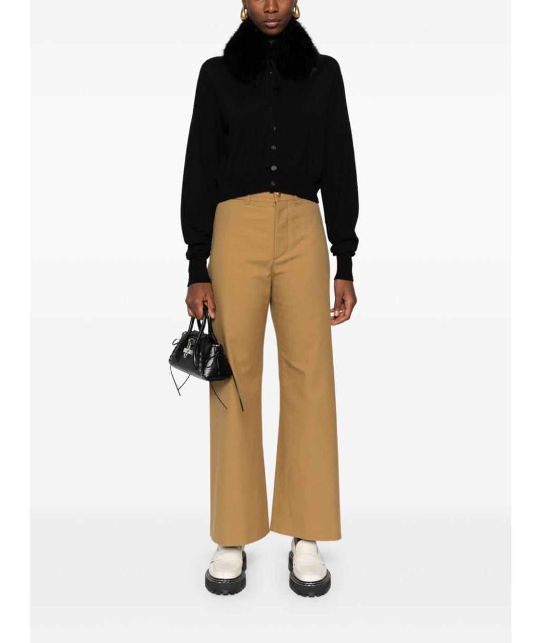 SPORTMAX Черный шерстяной кардиган, фото 4