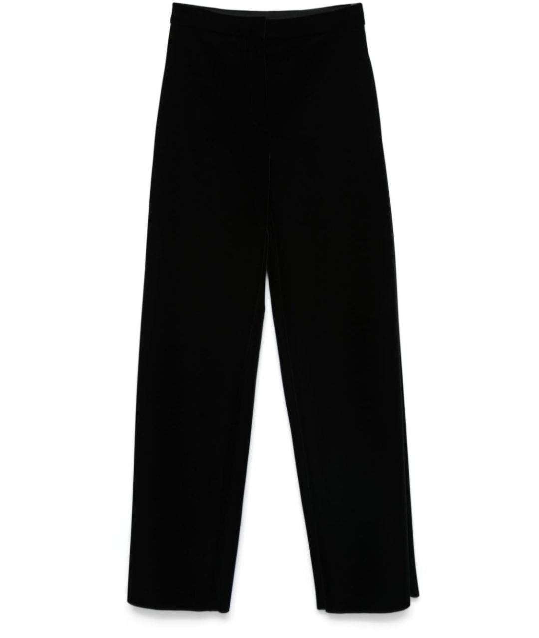 SPORTMAX Черные прямые брюки, фото 1