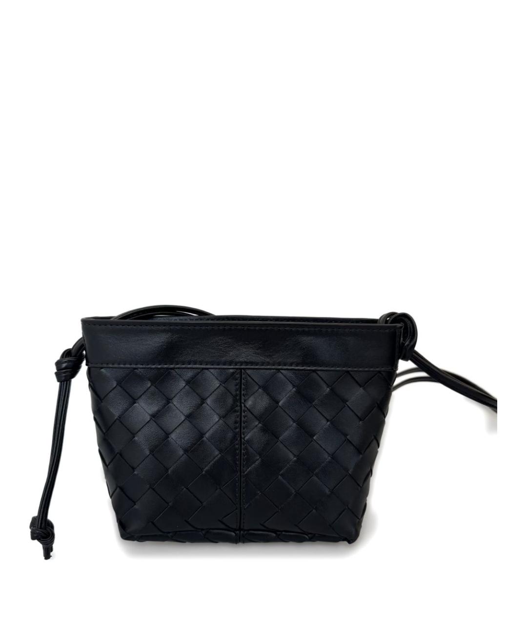 BOTTEGA VENETA Черный кожаный кошелек, фото 1
