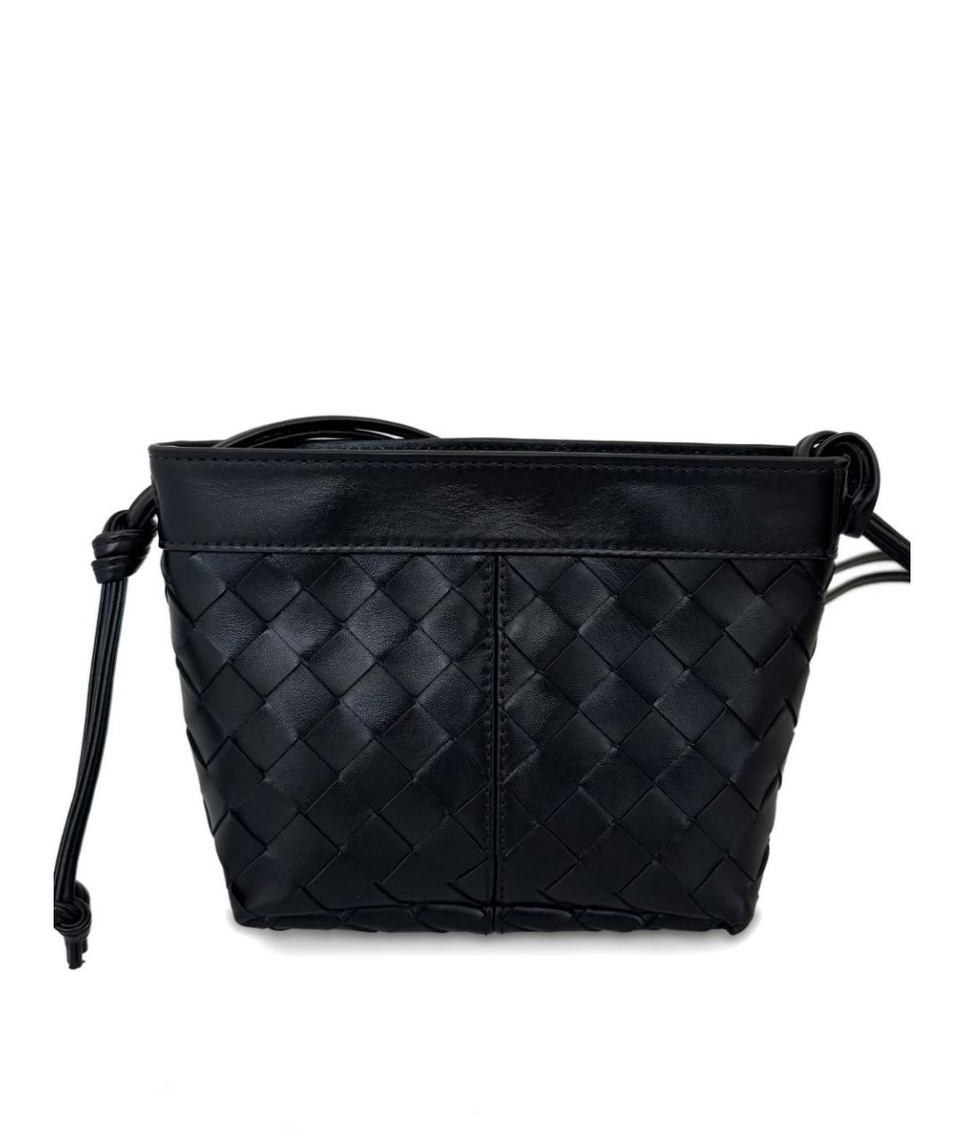 BOTTEGA VENETA Черный кожаный кошелек, фото 2
