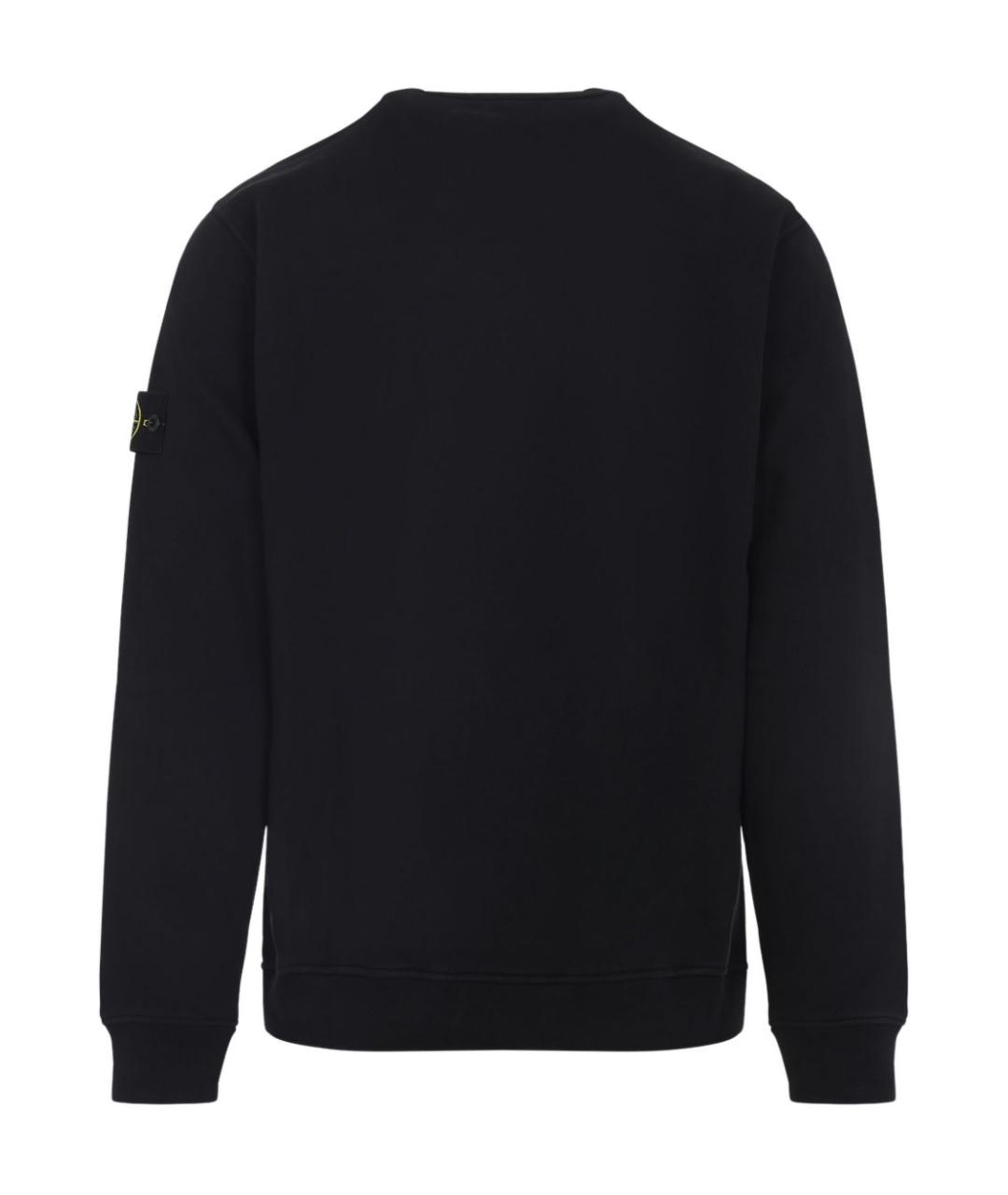 STONE ISLAND Черный джемпер / свитер, фото 3