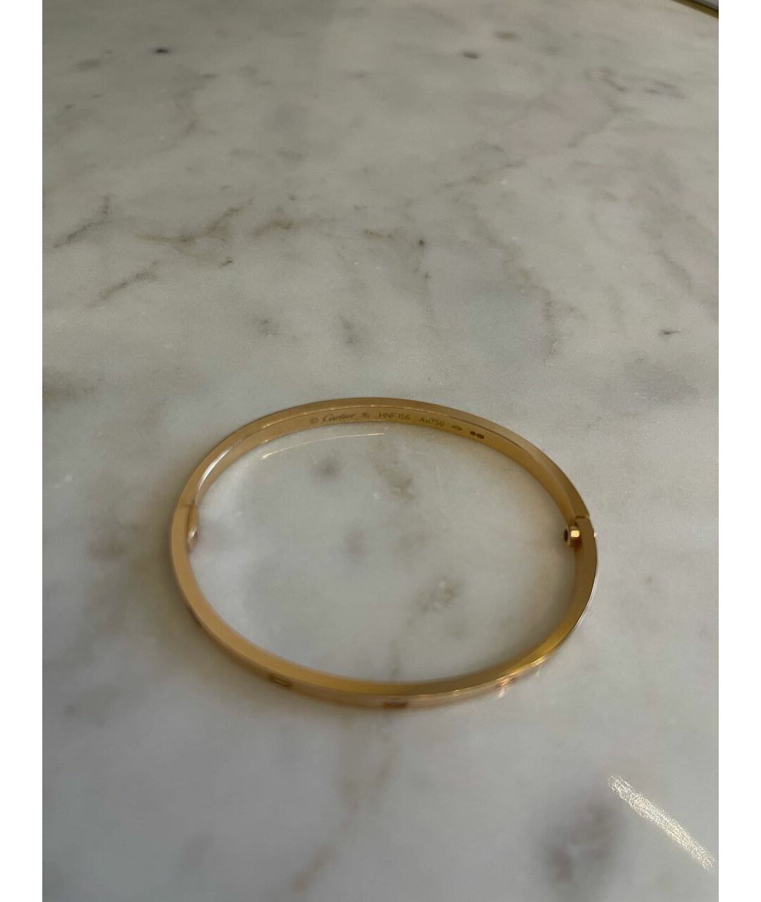 CARTIER Золотой браслет из розового золота, фото 3