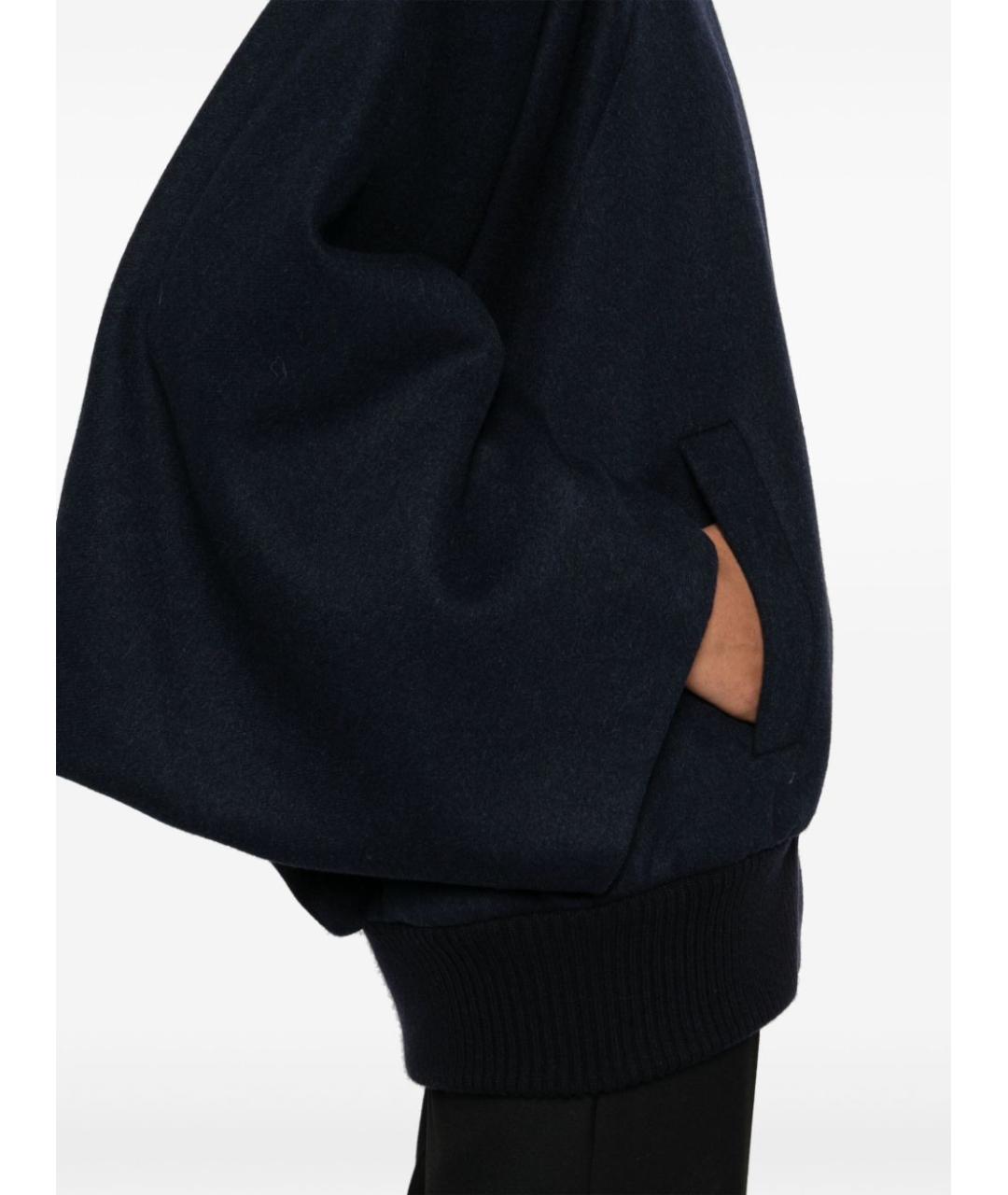 MAX MARA Темно-синяя кашемировая куртка, фото 2