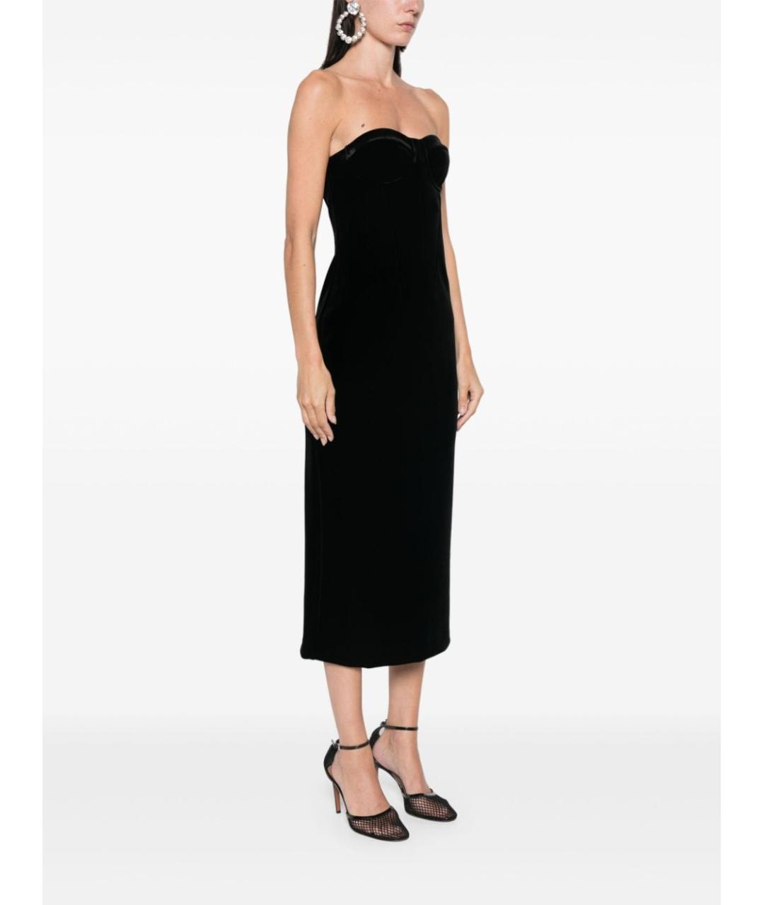 SPORTMAX Черное платье, фото 5