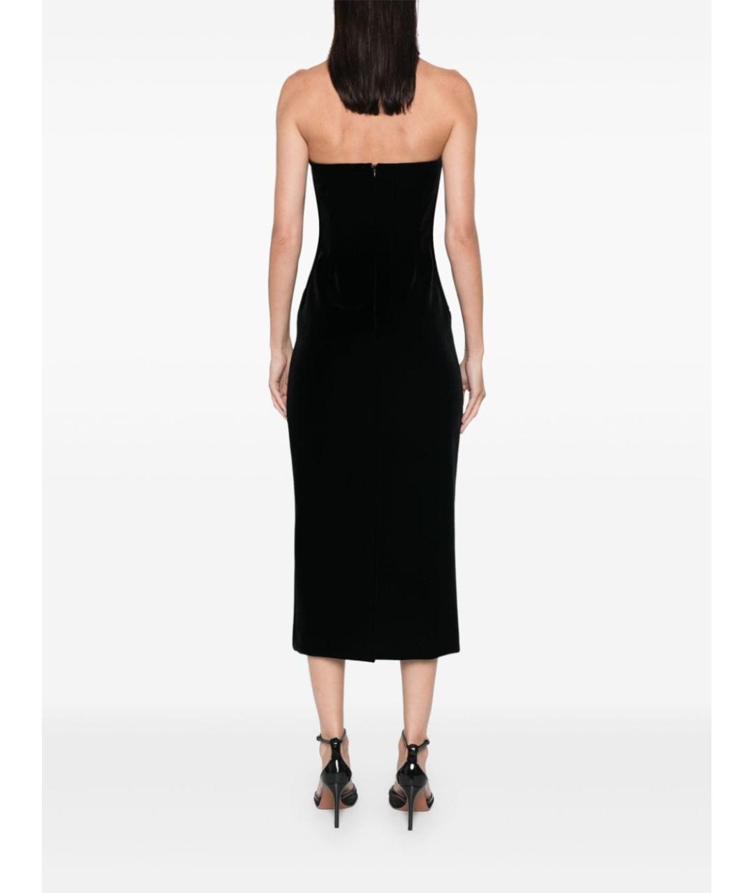 SPORTMAX Черное платье, фото 3