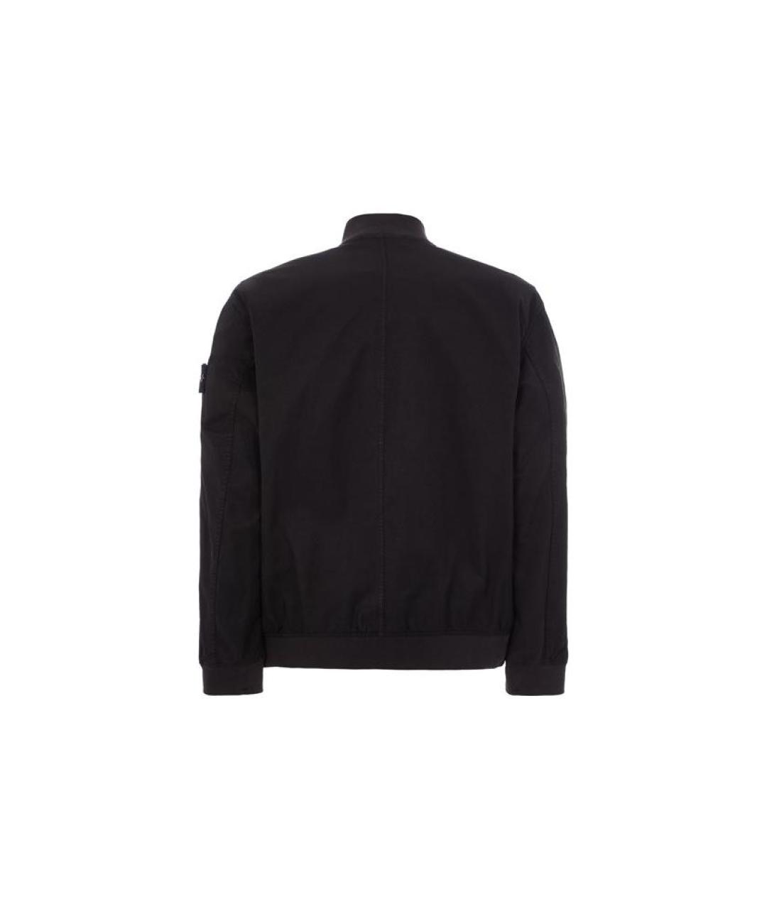 STONE ISLAND Черная куртка, фото 2