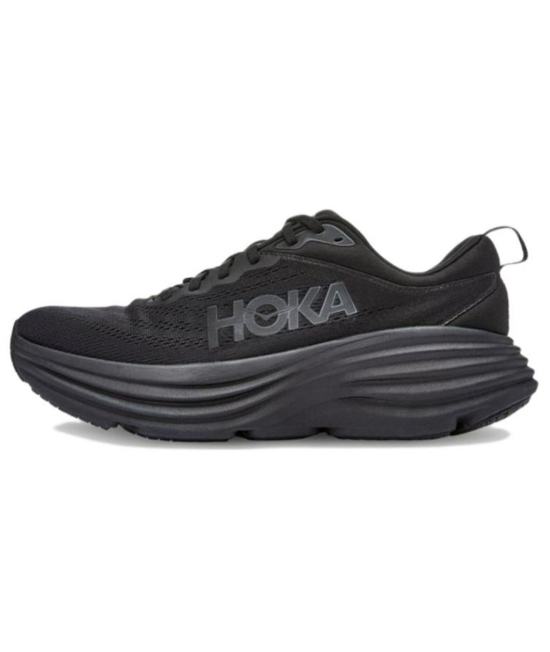 HOKA Черные низкие кроссовки / кеды, фото 5
