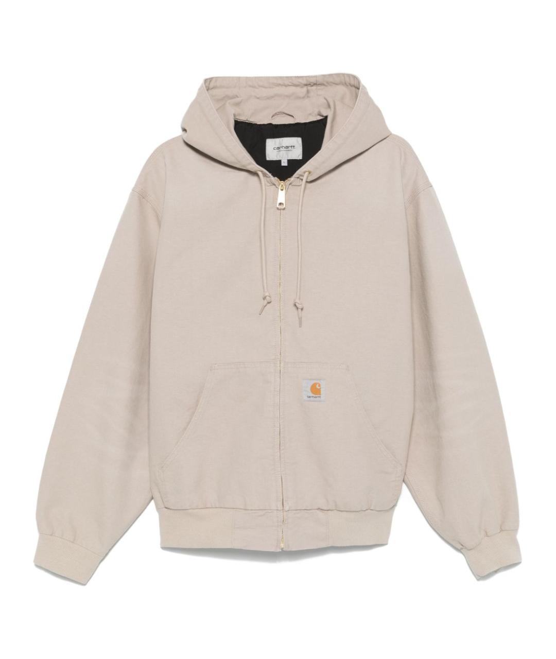 CARHARTT WIP Бежевая хлопковая куртка, фото 1