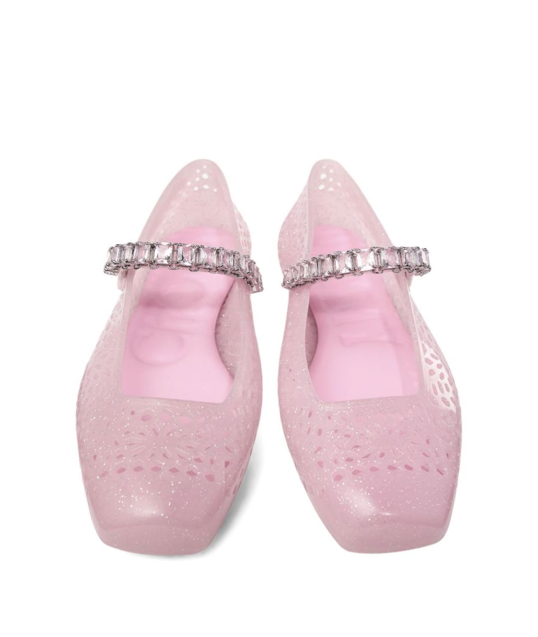 JIMMY CHOO Розовые балетки, фото 6