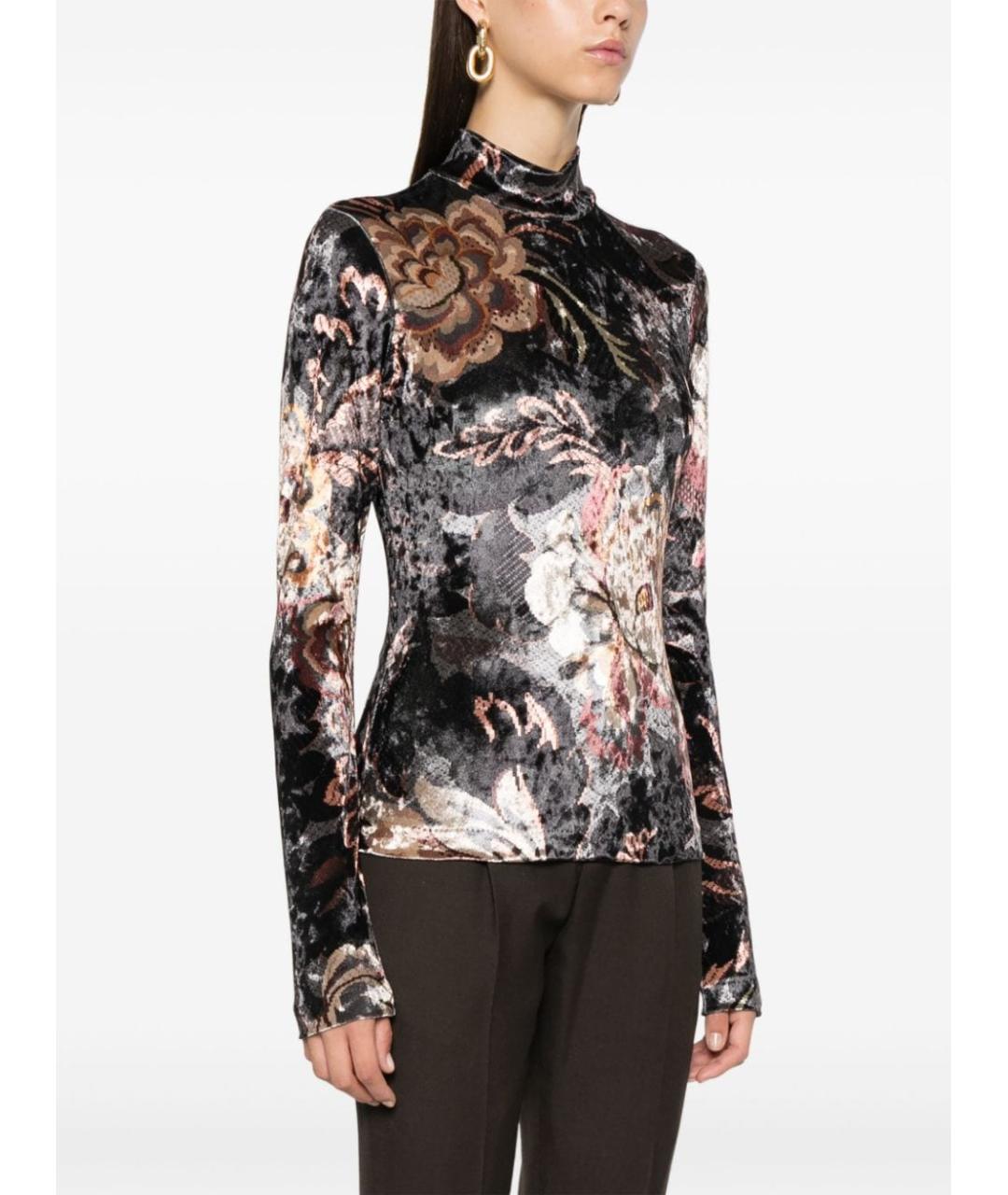 ETRO Мульти полиэстеровый джемпер / свитер, фото 2