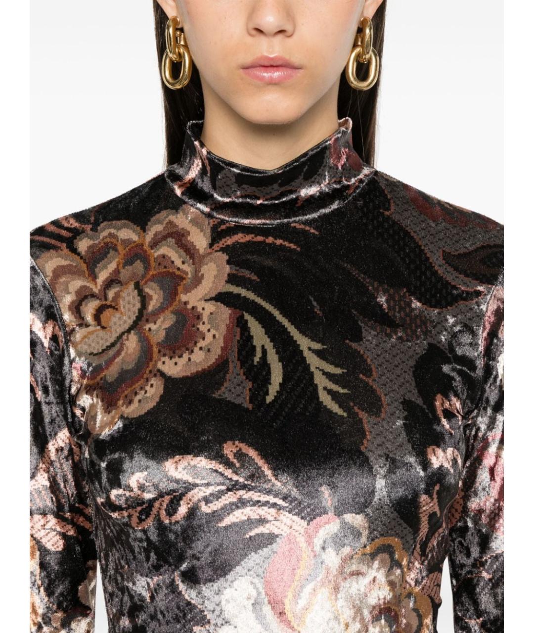 ETRO Мульти полиэстеровый джемпер / свитер, фото 4