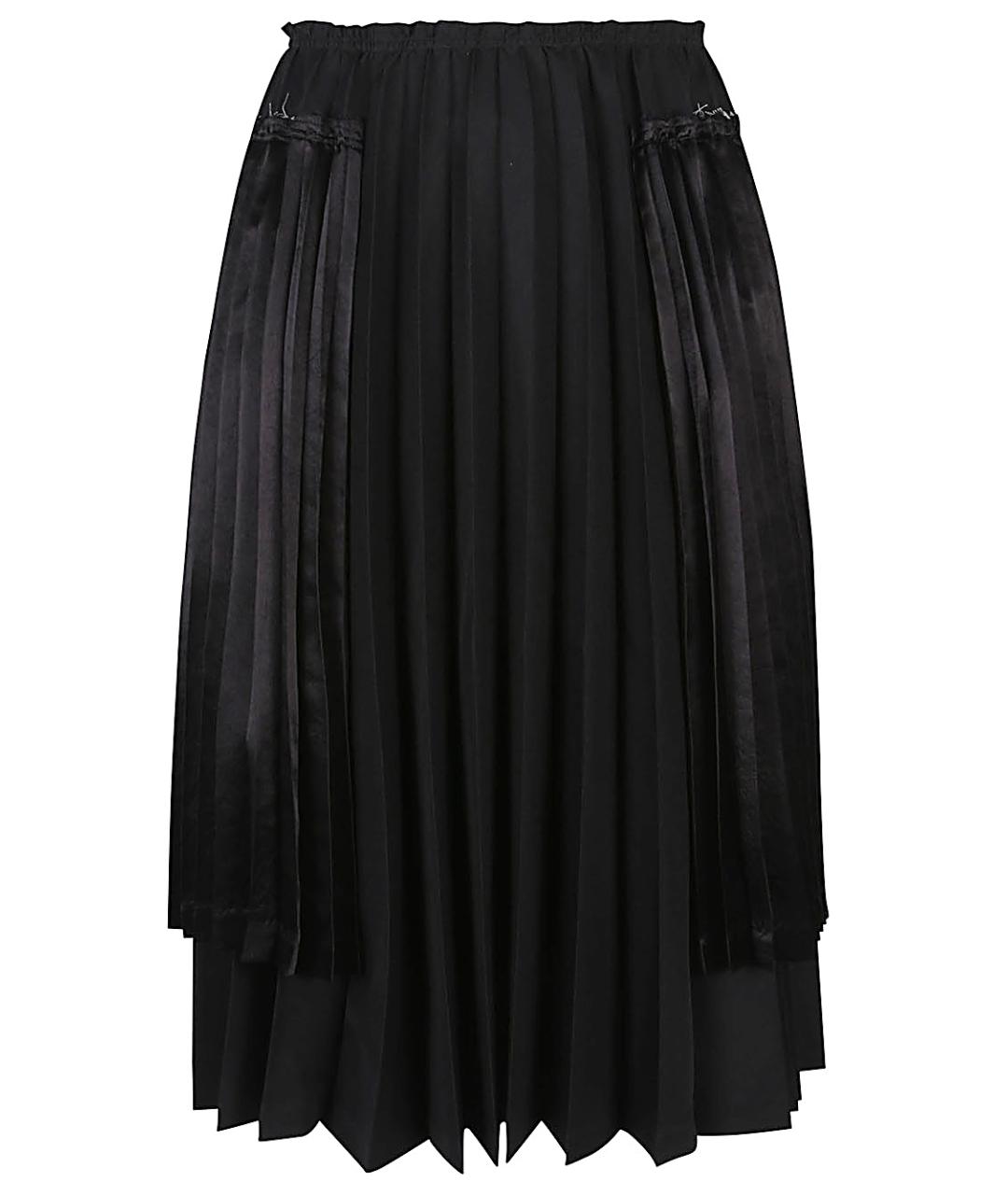COMME DES GARÇONS Черная юбка миди, фото 1