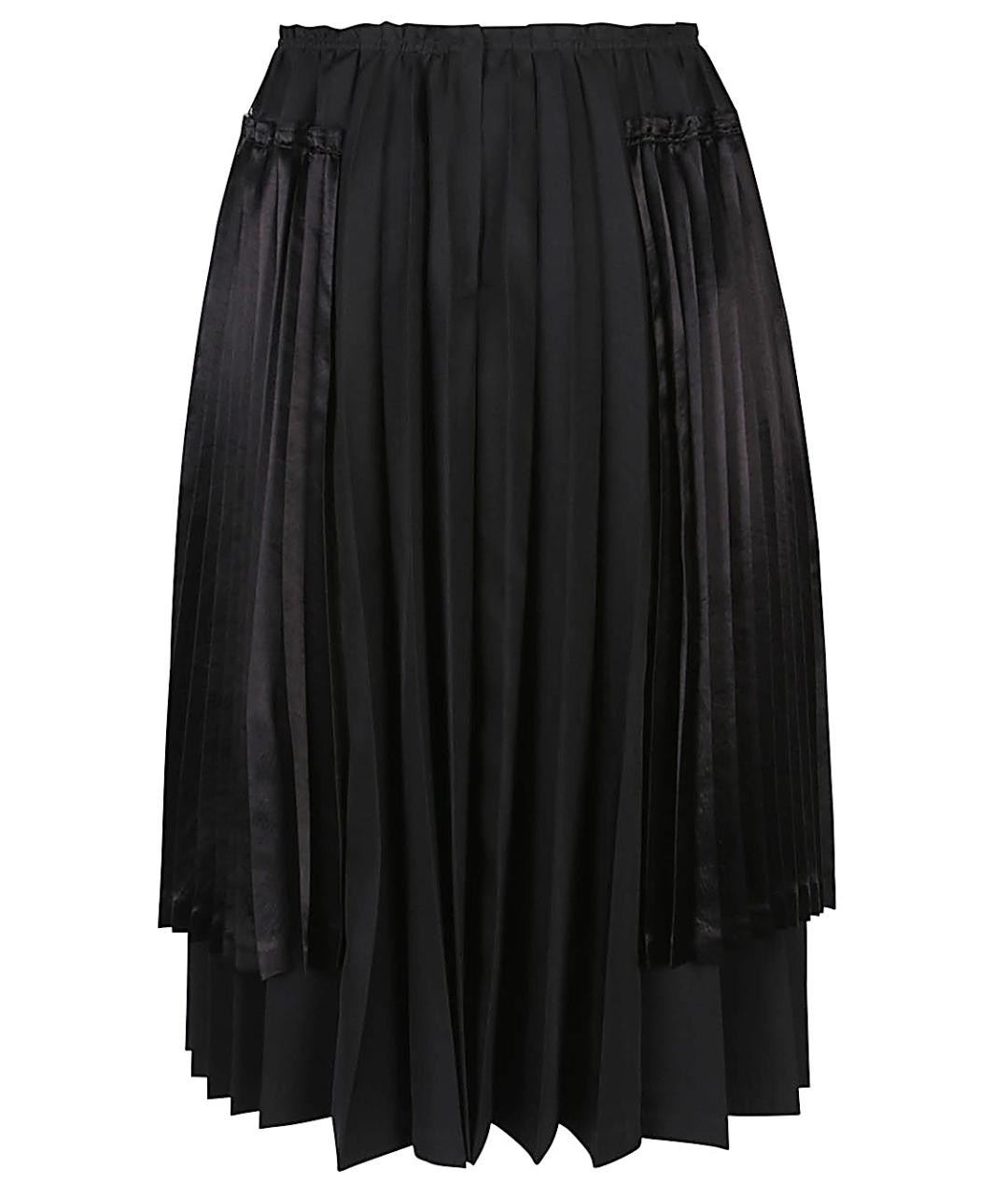 COMME DES GARÇONS Черная юбка миди, фото 2