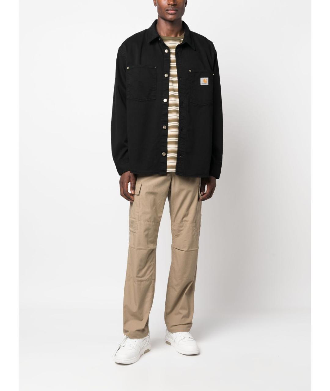 CARHARTT WIP Бежевые повседневные брюки, фото 2
