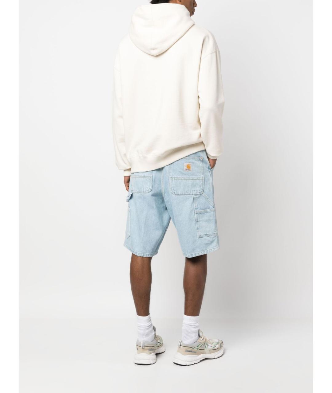 CARHARTT WIP Голубые шорты, фото 5