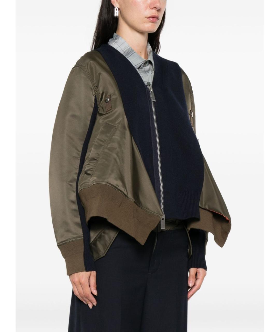 SACAI Хаки куртка, фото 4