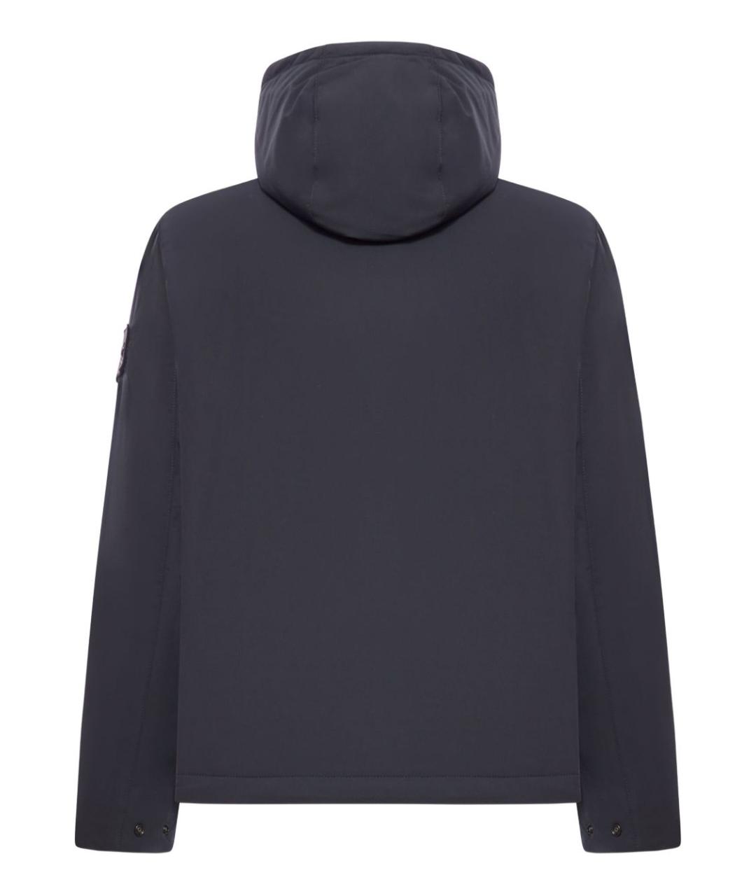 STONE ISLAND Темно-синяя куртка, фото 2