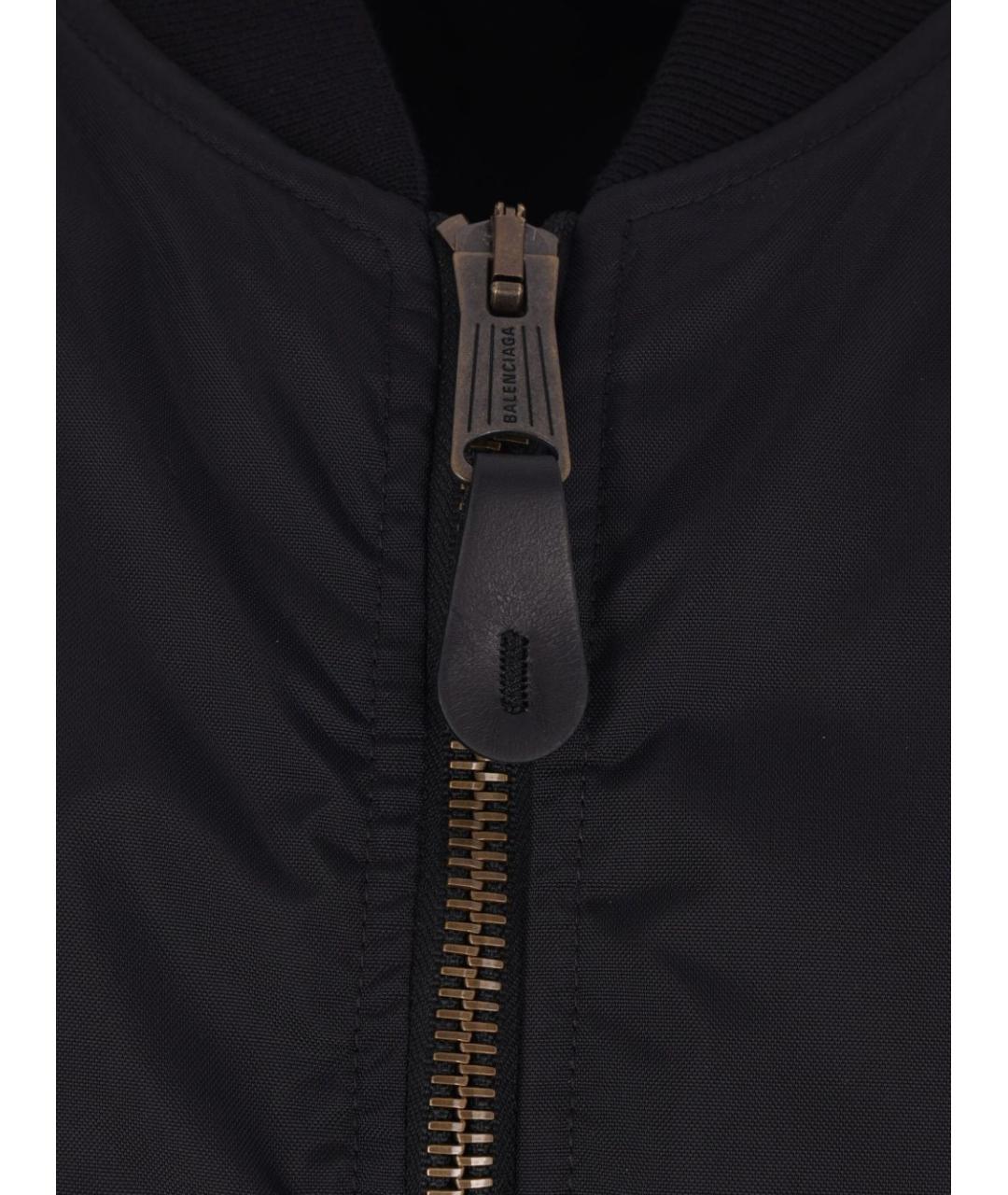 BALENCIAGA Черная куртка, фото 4