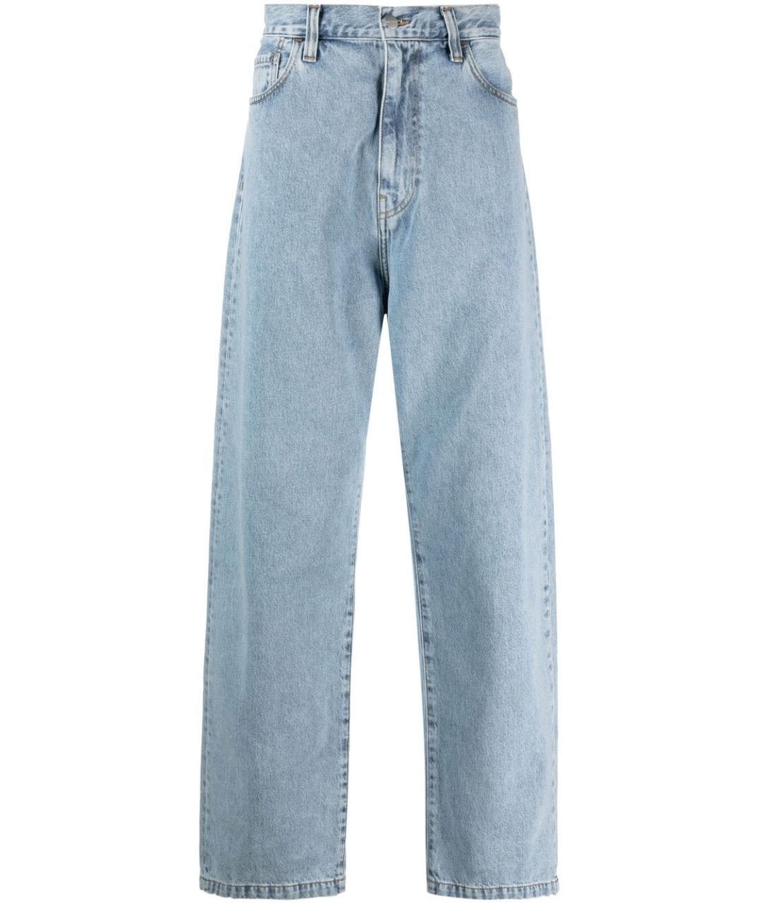 CARHARTT WIP Голубые прямые джинсы, фото 1