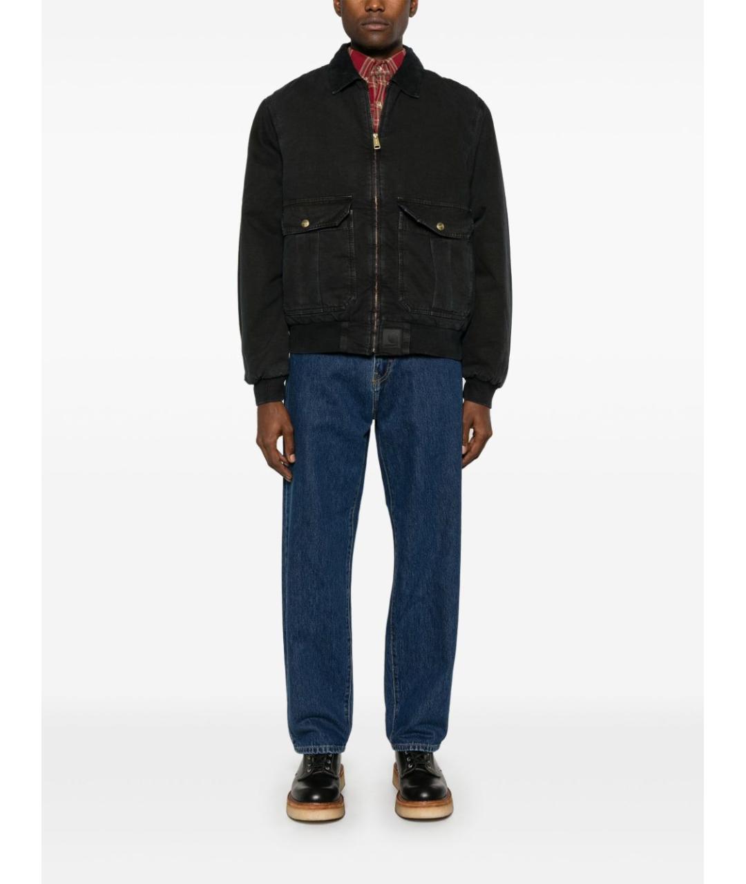 CARHARTT WIP Синие прямые джинсы, фото 3