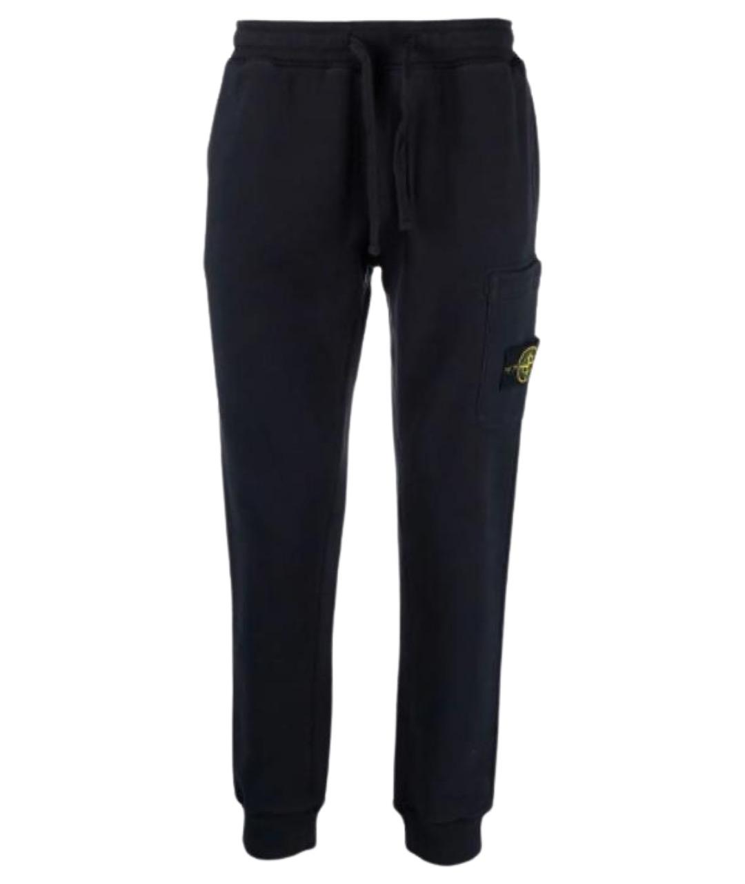 STONE ISLAND Синие повседневные брюки, фото 1