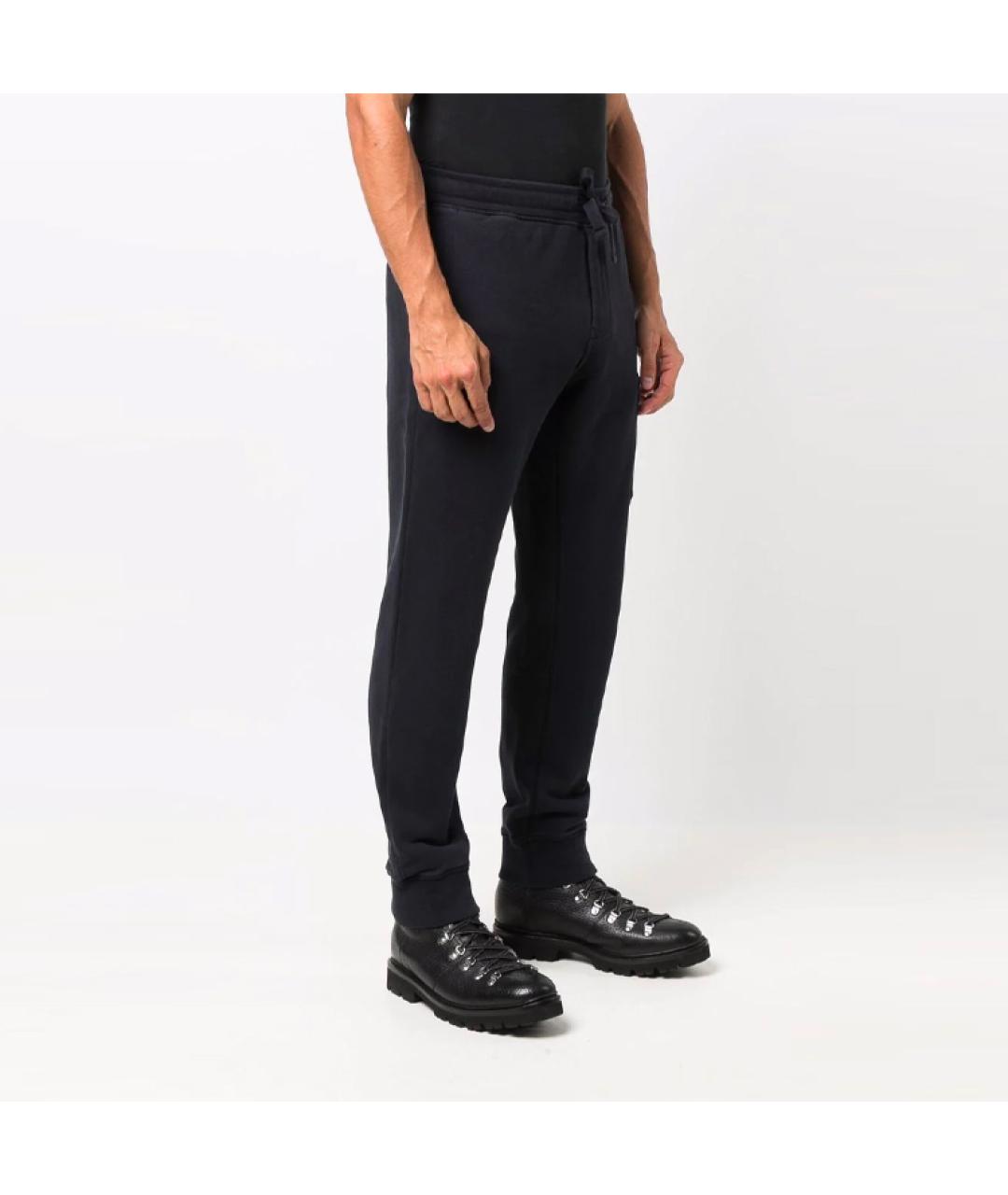 STONE ISLAND Синие повседневные брюки, фото 3