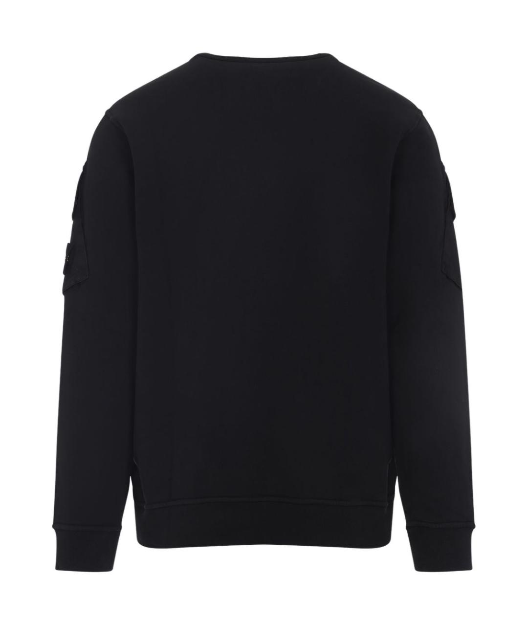 STONE ISLAND Черный джемпер / свитер, фото 4