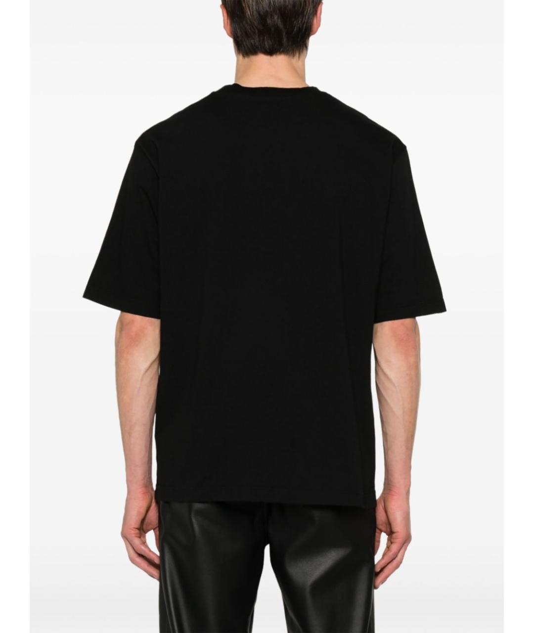 DSQUARED2 Черная хлопковая футболка, фото 2