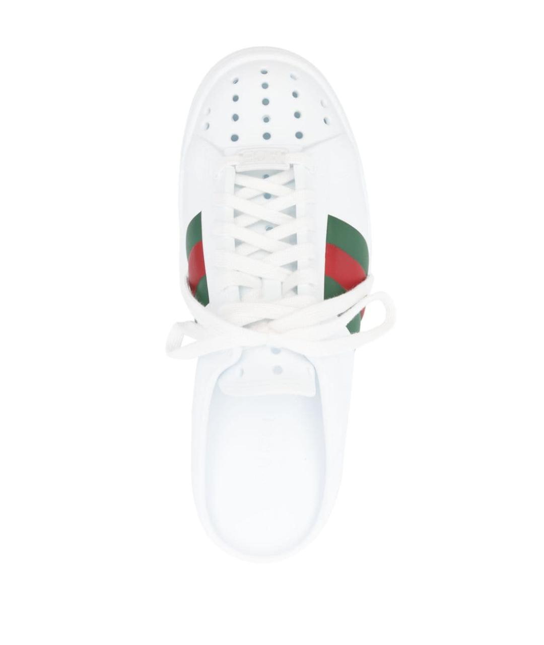 GUCCI Белые шлепанцы, фото 4